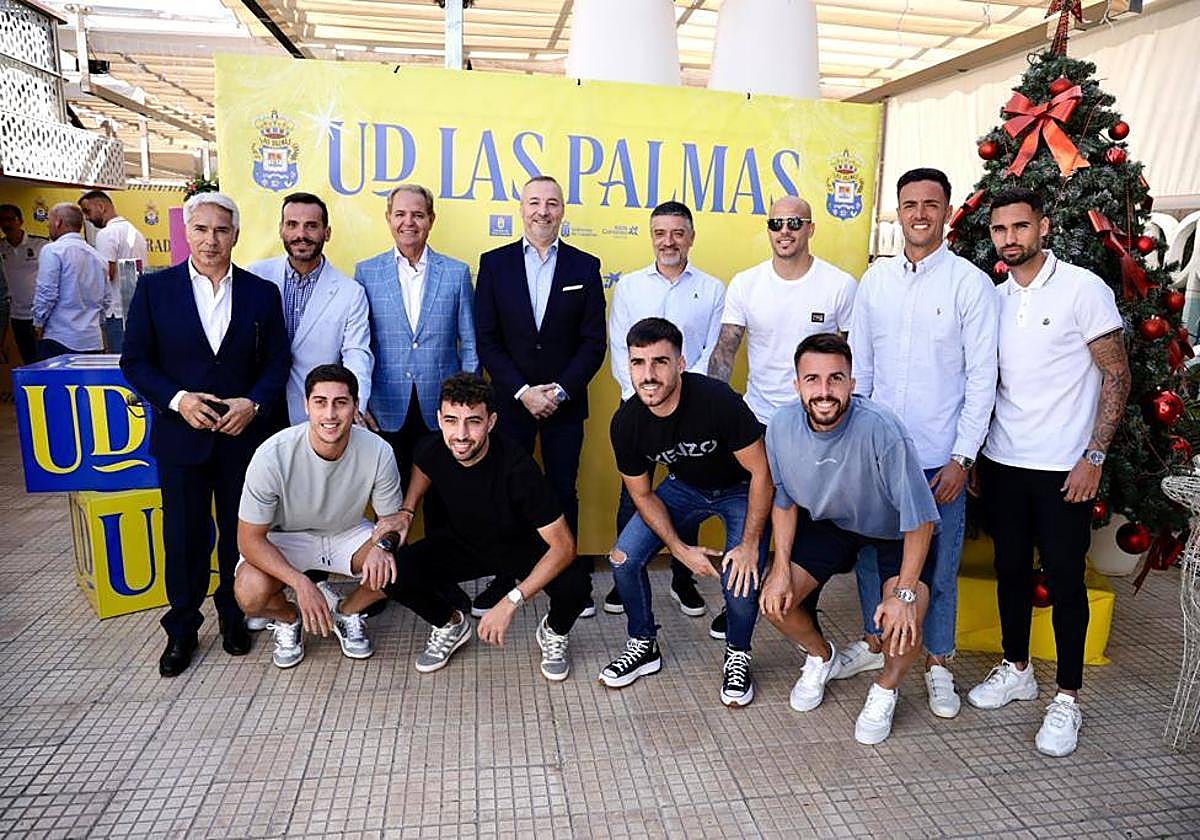 La UD Las Palmas ofrece su tradicional cóctel de Navidad