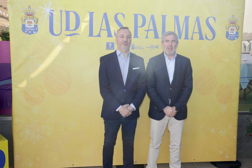 La UD Las Palmas ofrece su tradicional cóctel de Navidad