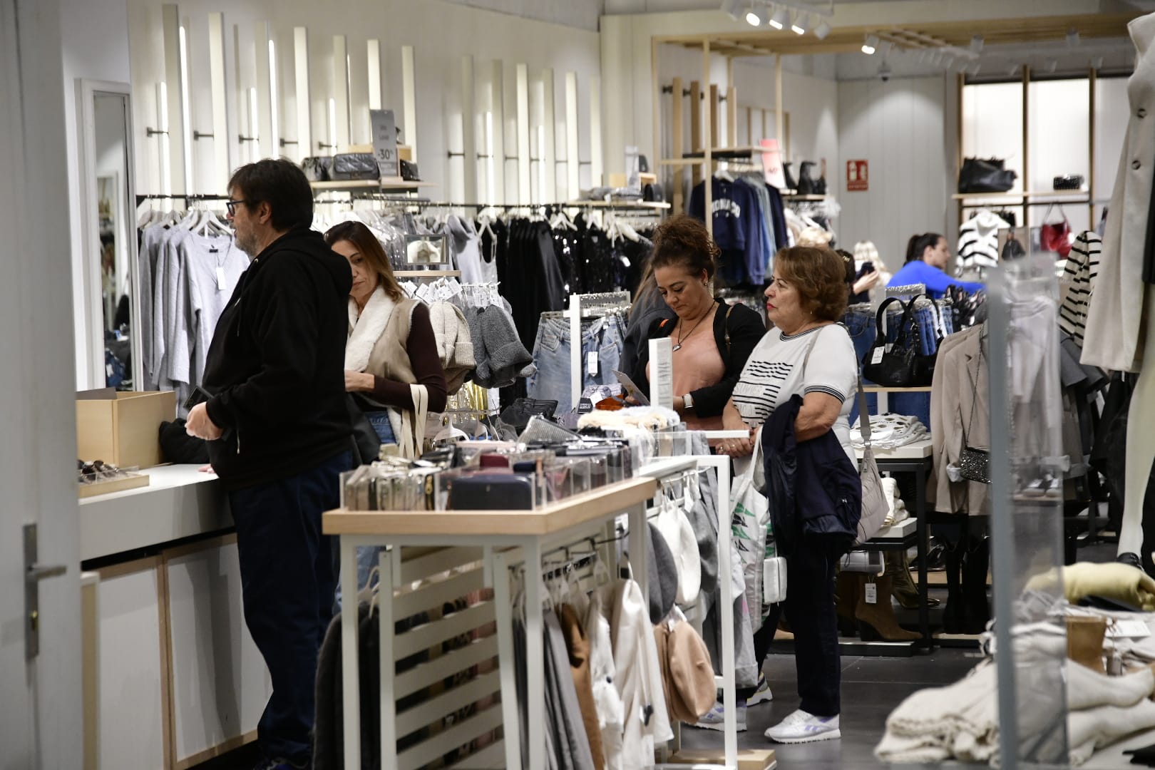 Frenesí comercial en Navidad