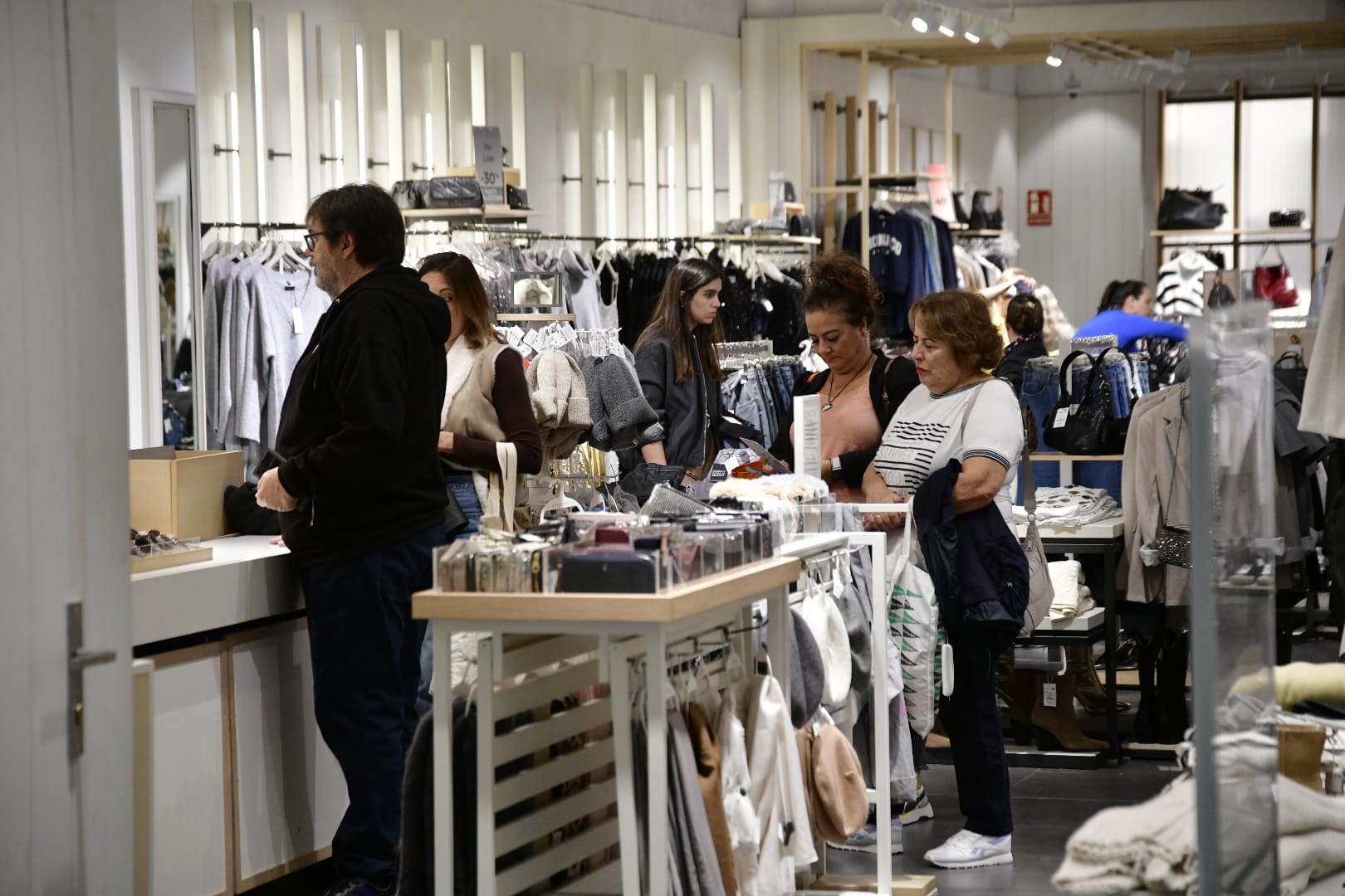 Frenesí comercial en Navidad