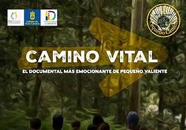 El cartel de estreno del documental «Pequeño Camino»