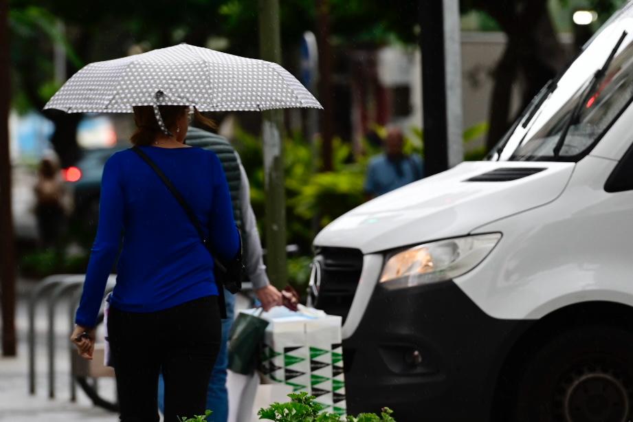 Las lluvias ya están de vuelta en la capital grancanaria