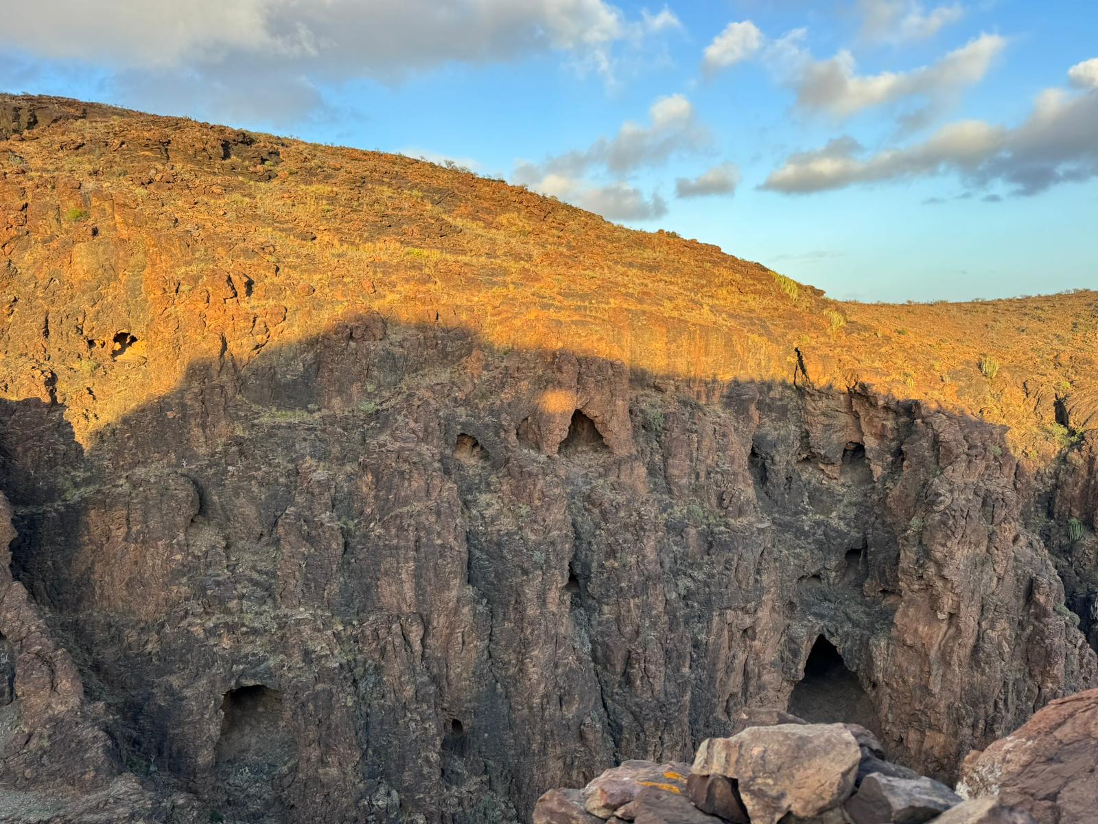 Solsticio de invierno desde la mejor atalaya indígena