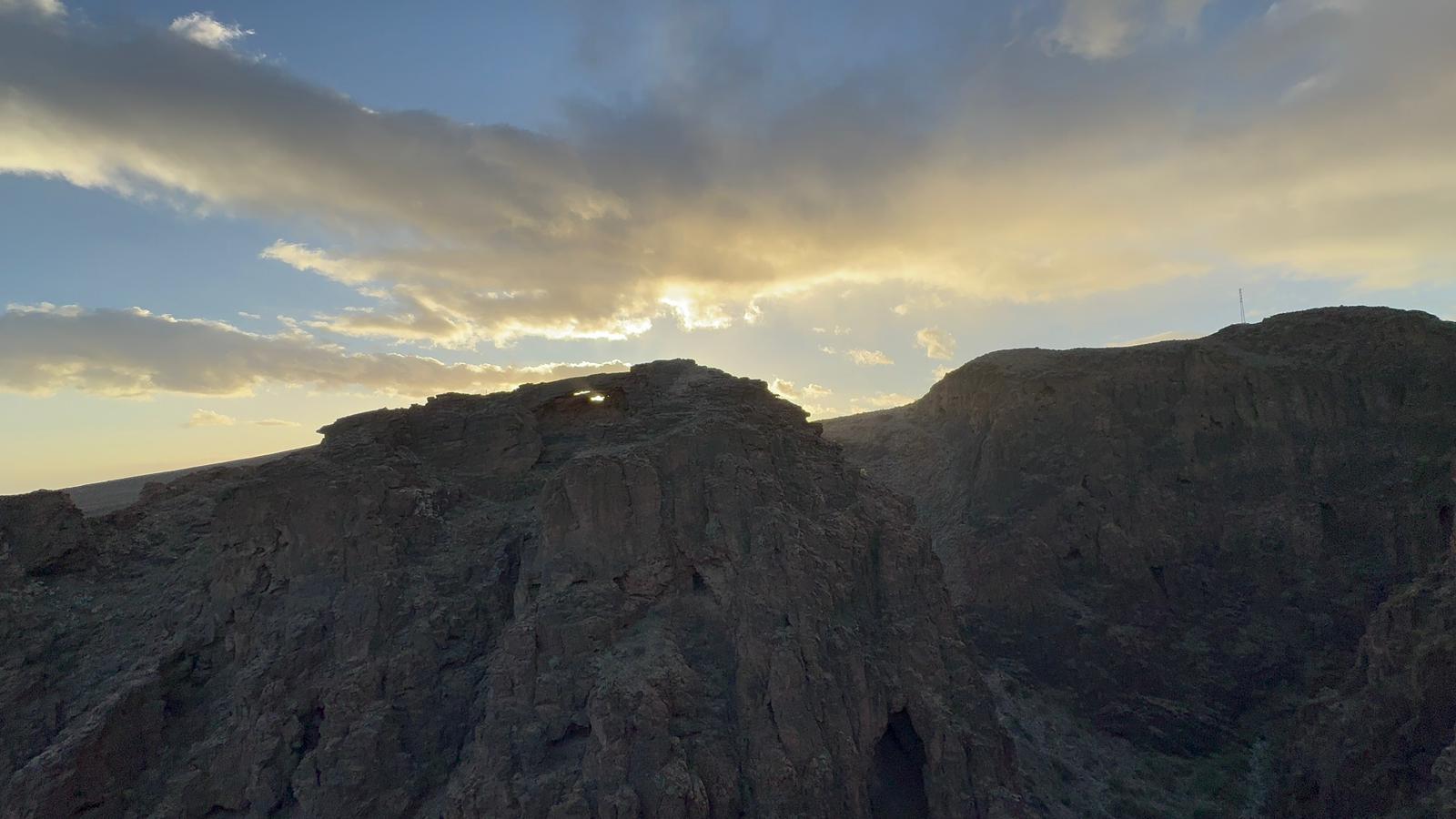 Solsticio de invierno desde la mejor atalaya indígena