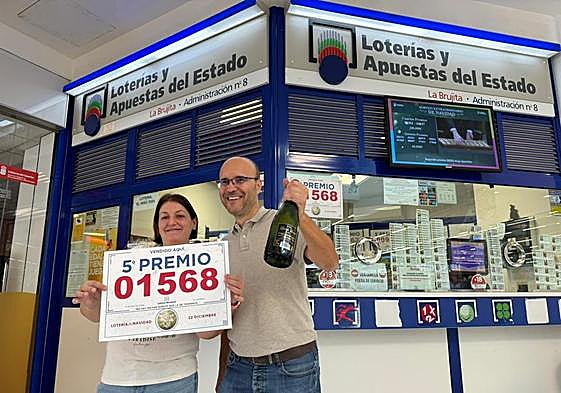 La Brujita de Telde reparte sonrisas un año más, con un quinto premio en el Sorteo de navidad.