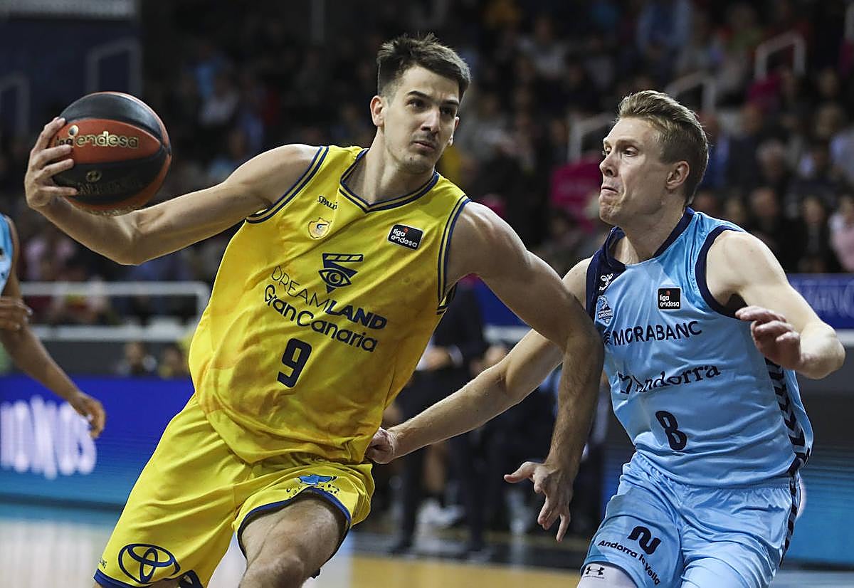 El Dreamland Gran Canaria vence en Andorra y acaricia la Copa del Rey (77-98)
