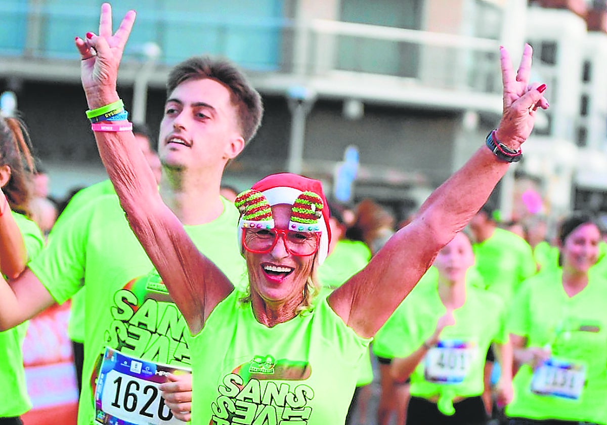 Imagen de la San Silvestre del pasado año.