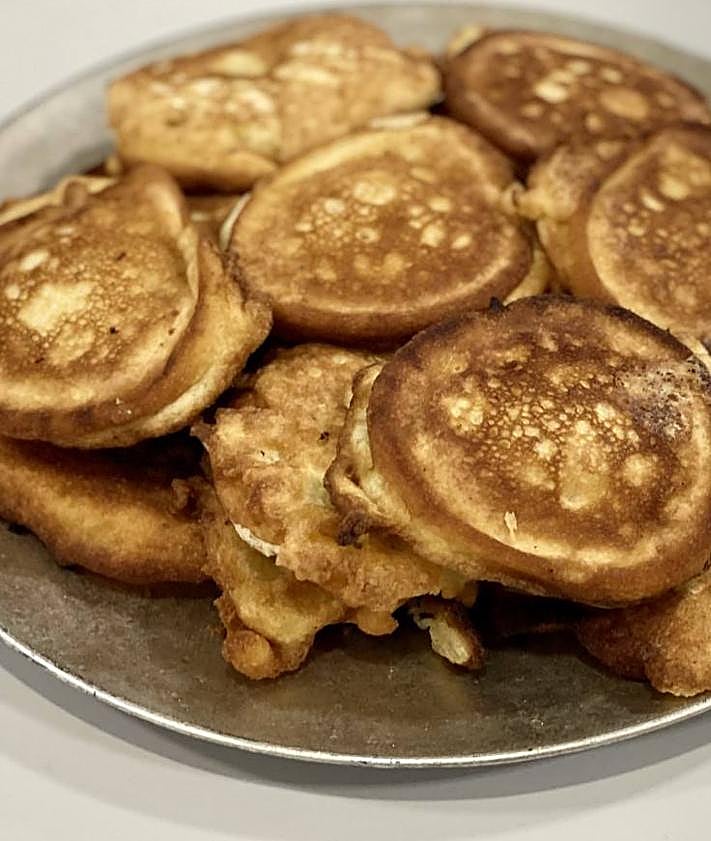 Imagen secundaria 2 - Potaje de berros, rancho canario y tortitas de carnaval