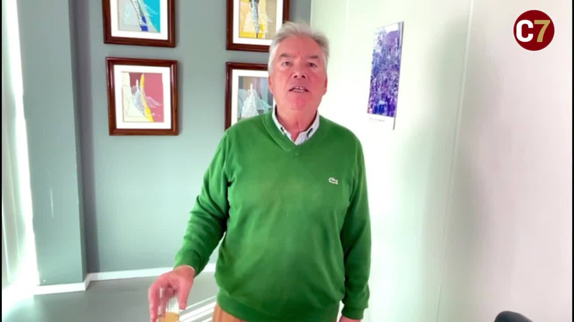 Juan Ruiz, presidente del CV Guaguas, les desea feliz 2024