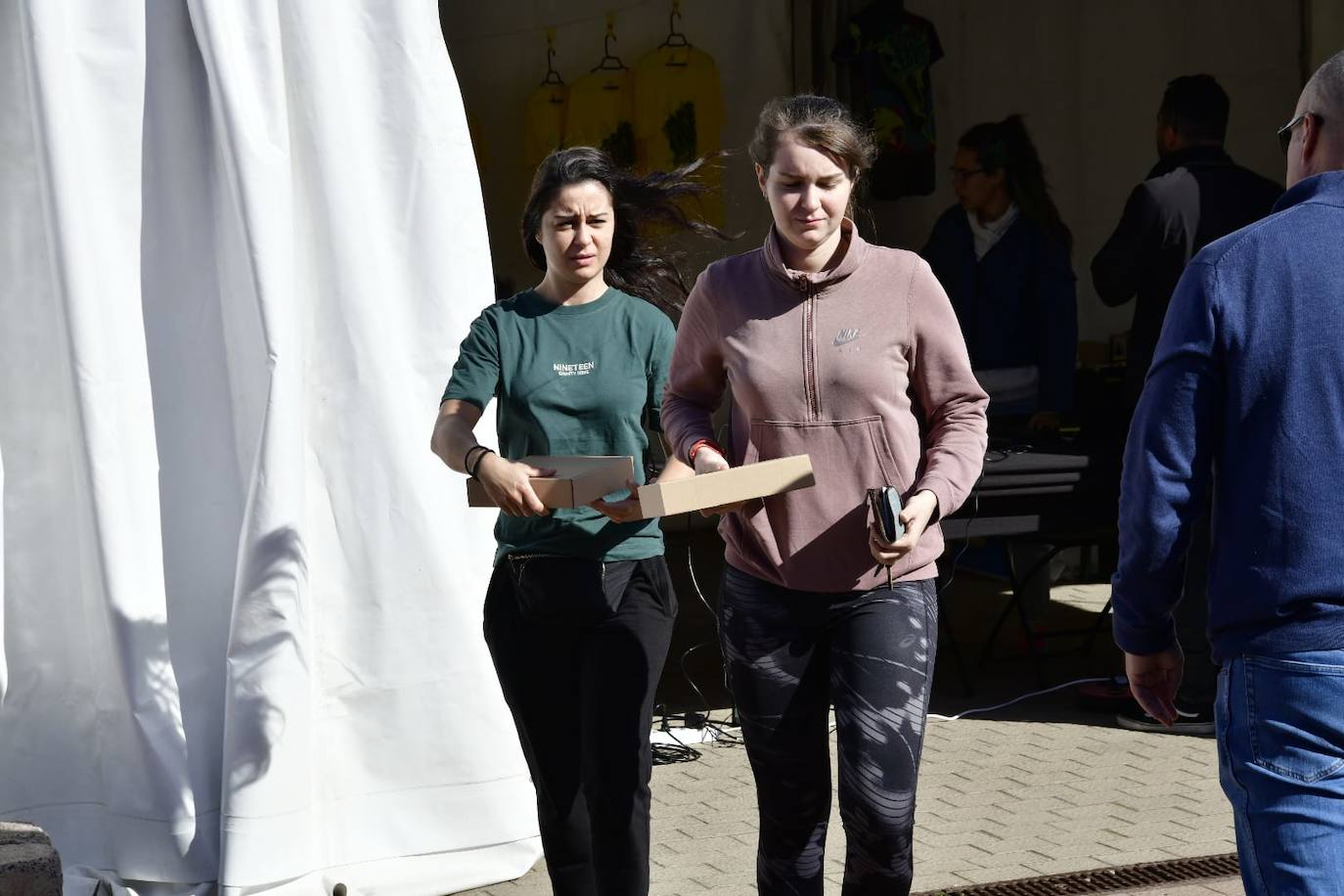 Recogida de box y dorsales de la San Silvestre LPGC