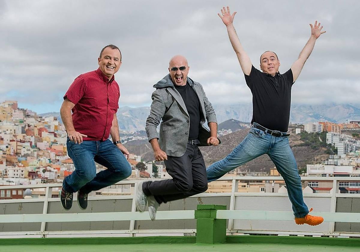 La banda Los Coquillos.