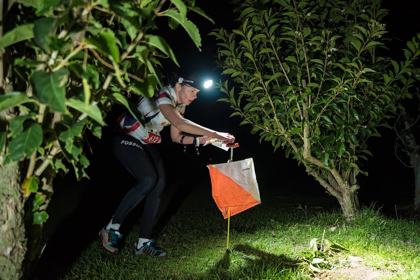 Gran acogida de la carrera nocturna.