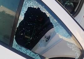 Daño en un vehículo, en imagen facilitada por CC.