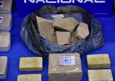 Imagen secundaria 1 - Imagen de lo incautado en la operación. 