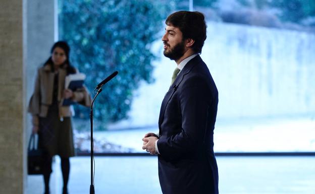 El vicepresidente de la Junta de Castilla y León, Juan García-Gallardo, de Vox. /EFE