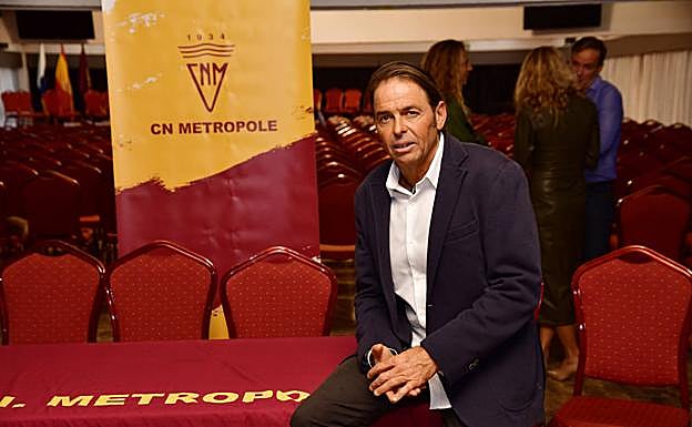 El actual presidente del CN Metropole, Antonio Santana. 