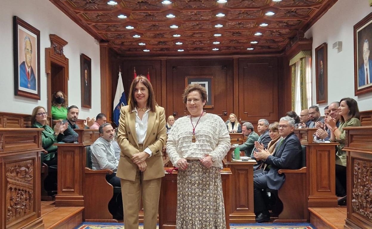 Rosi Ortega tomó posesión como concejala en el pleno de diciembre. 