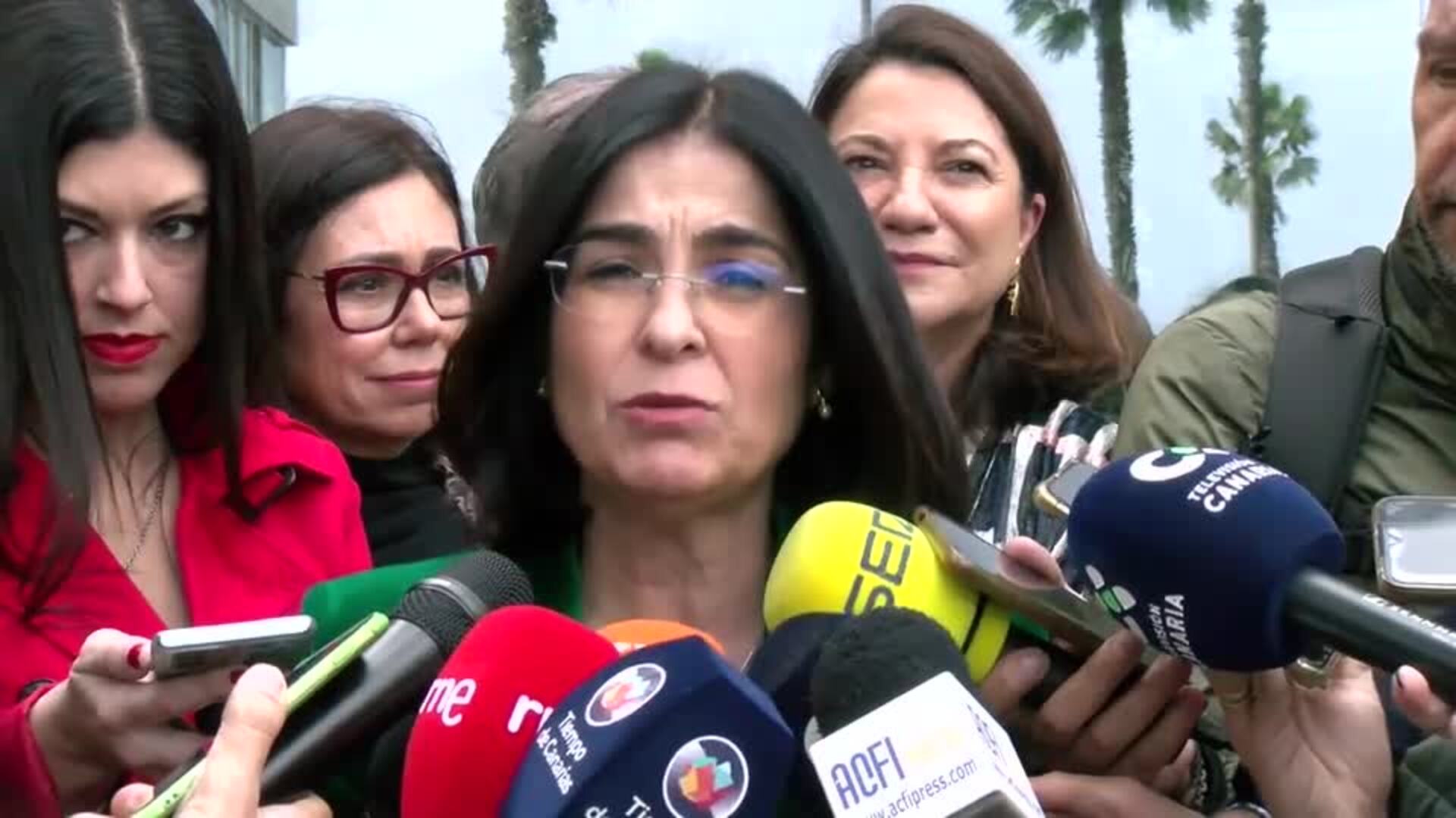 Carolina Darias: "Gracias al Gobierno de España el de Castilla y León no ha llevado a cabo las acciones que quería emprender".