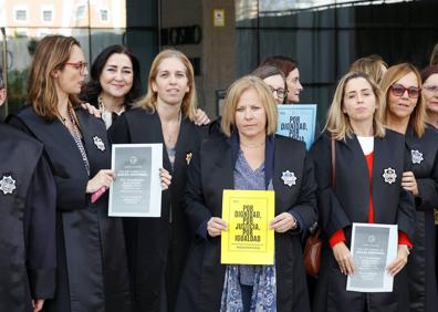 Imagen secundaria 1 - Los letrados se plantan y piden que de una vez se mejoren sus condiciones