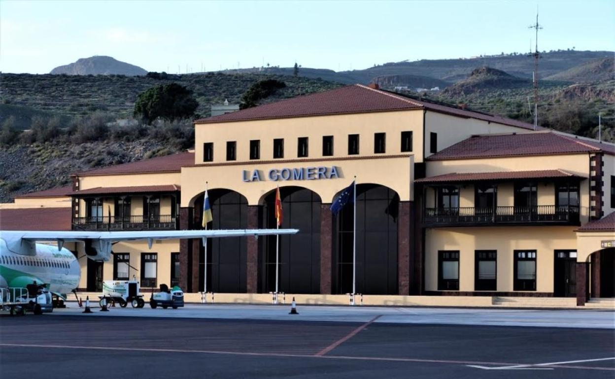 Imagen de archivo del aeropuerto de La Gomera. 