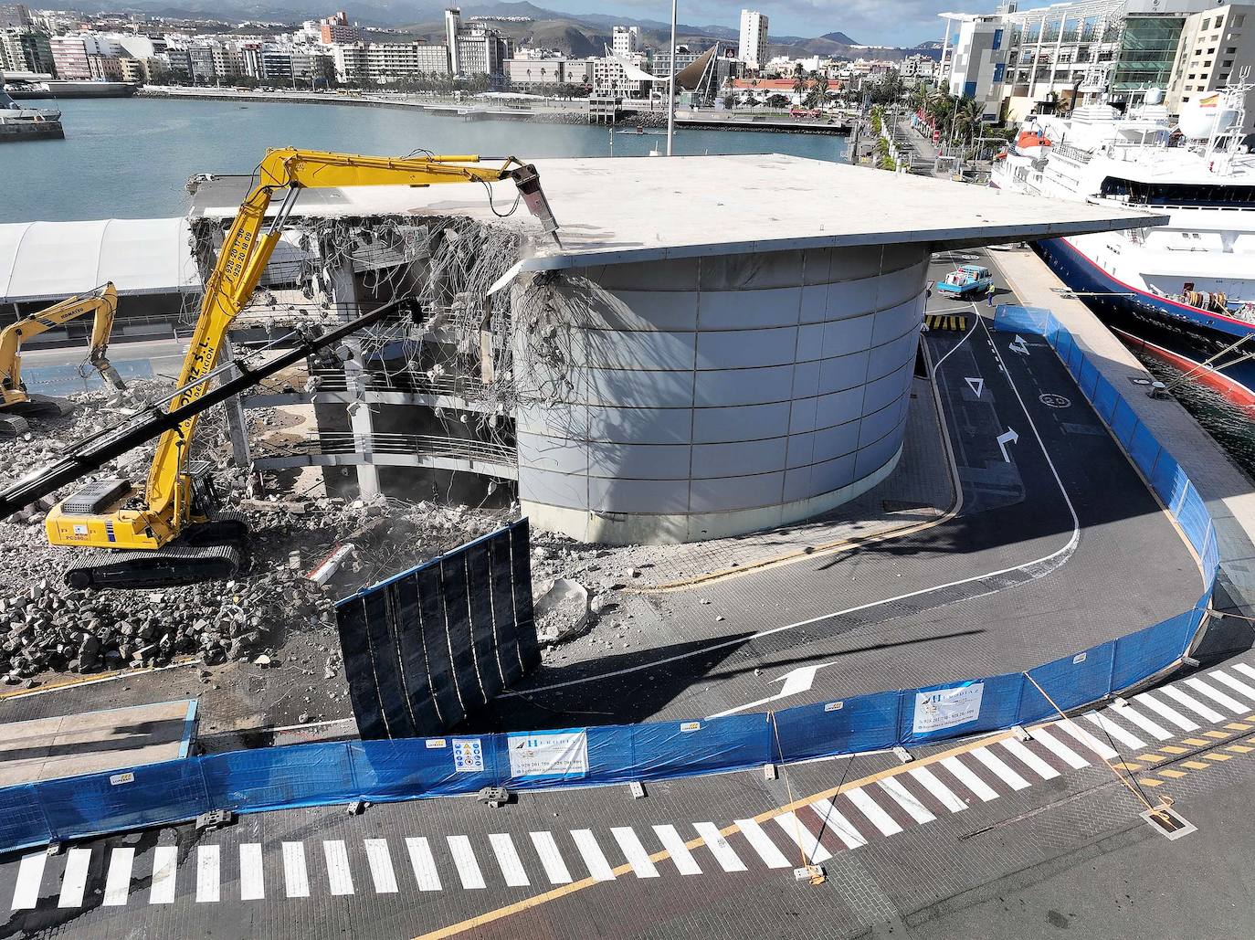 Imagen de las obras. 