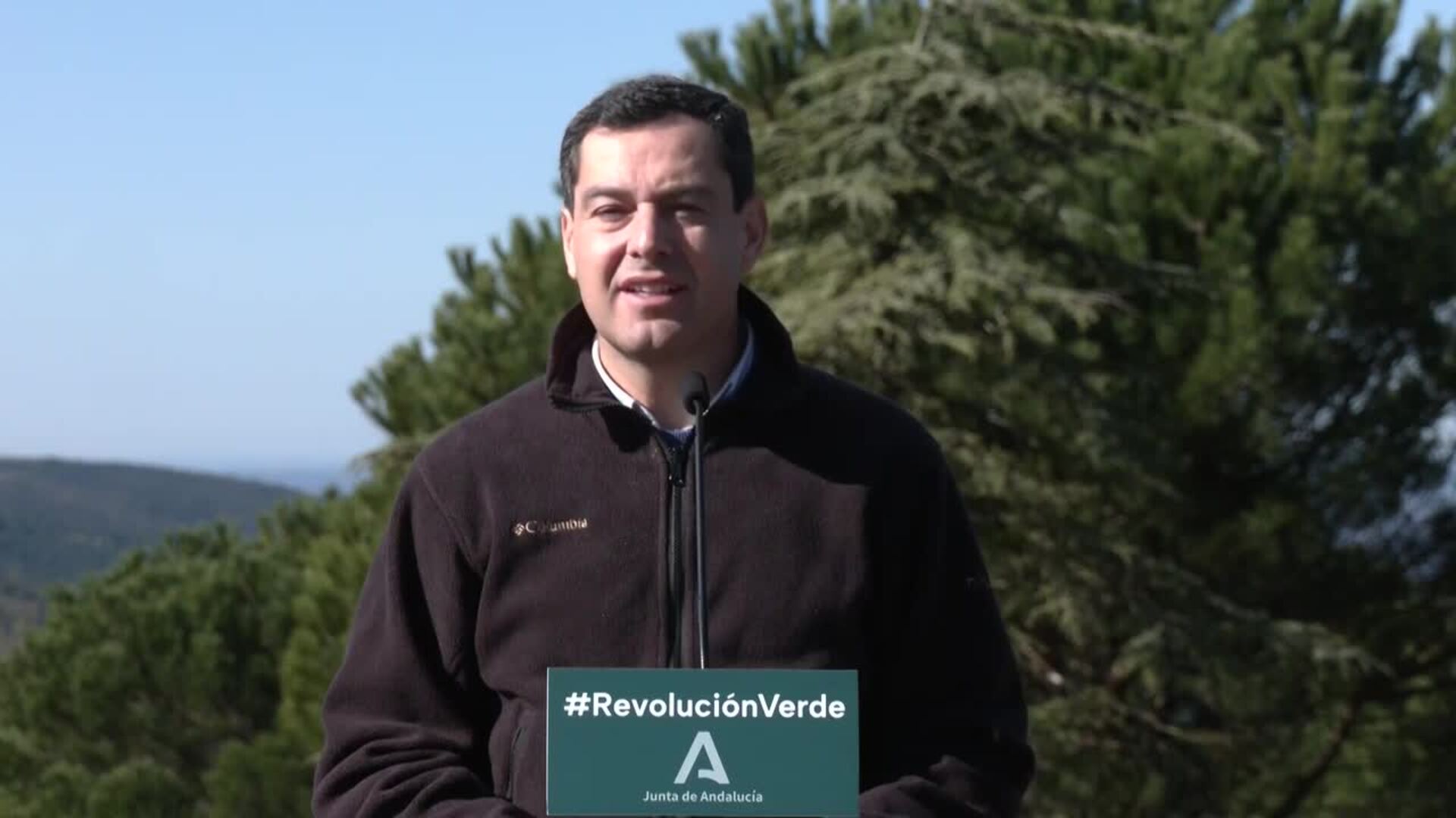 Moreno hace un llamamiento para proteger y cuidar la riqueza medioambiental de Andalucía