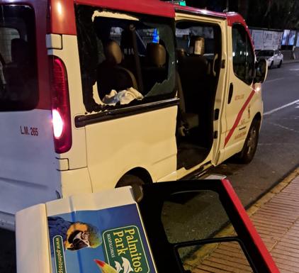 Los taxistas de San Bartolomé reclaman cámaras de videovigilancia en las paradas
