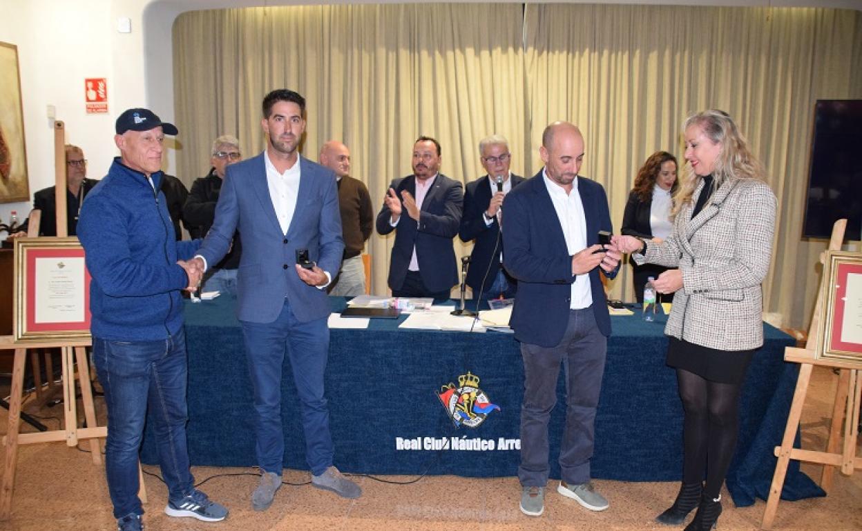 Momento del reconocimiento. 