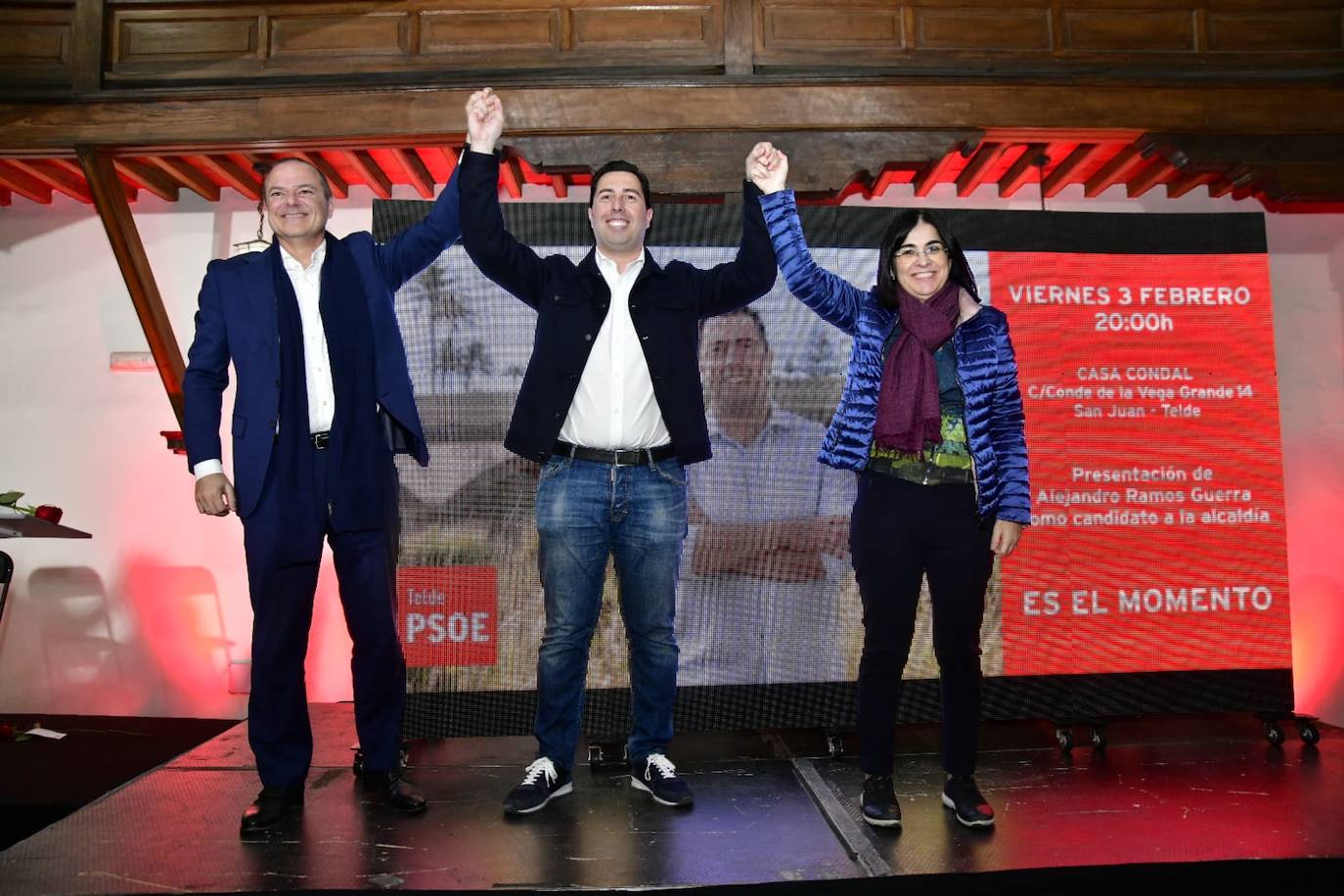 Fotos: El PSOE presenta a Alejandro Ramos como candidato a la alcaldía de Telde