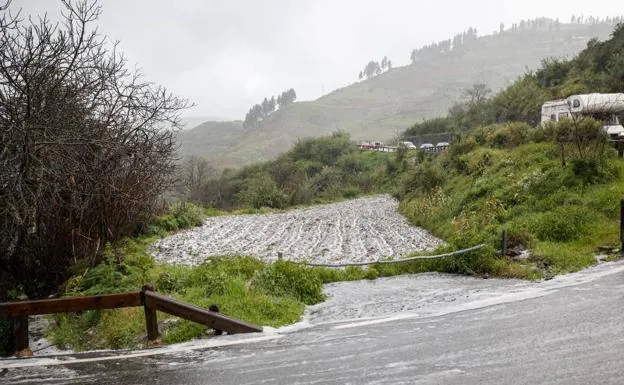 Canarias no se libra del tiempo invernal