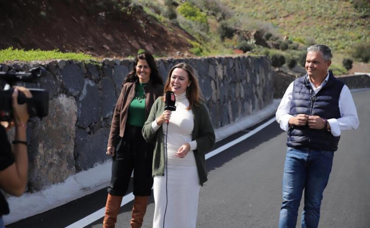 Puesta en servicio de la recuperada carretera de Tabayesco. 