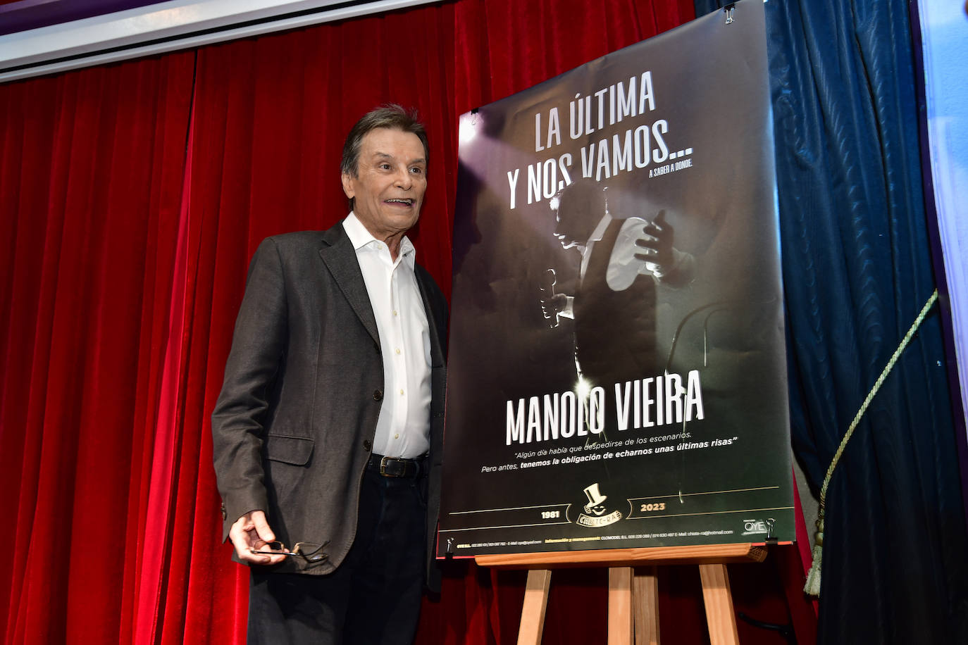 Fotos: Adios a Manolo Vieira, referente del humor canario