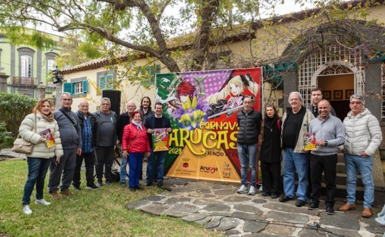 Presentación del programa de Carnaval de Arucas. 