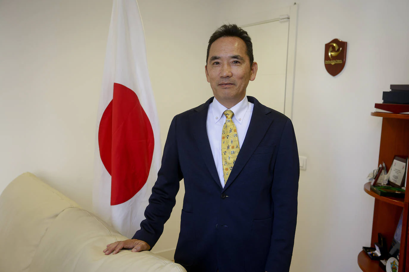 Akira Kusunoki, cónsul de Japón en Canarias. 