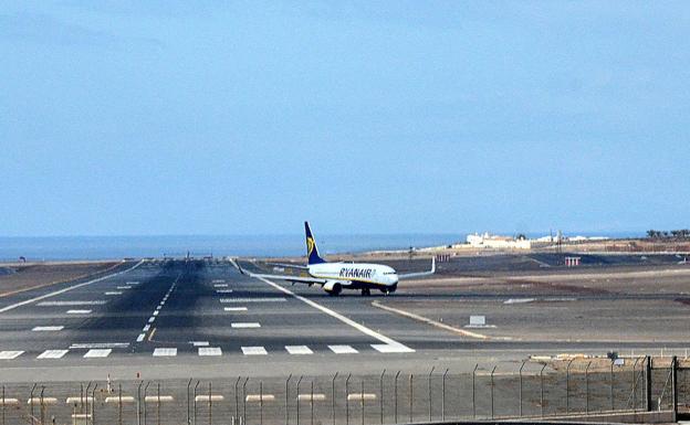 Imagen de archivo del aeropuerto de Lanzarote. 