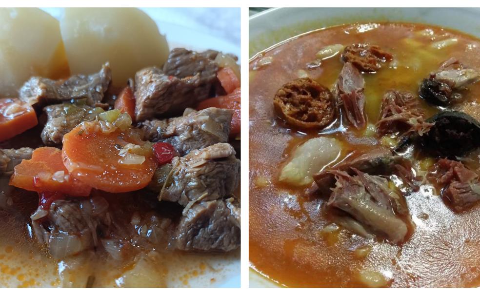 Un estofado en Guía y una fabada en San Mateo para combatir el frío que llega