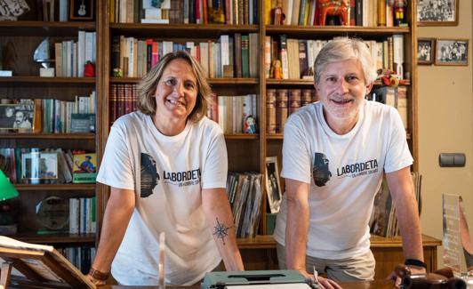 Paula Labordeta y Gaizka Urresti. 