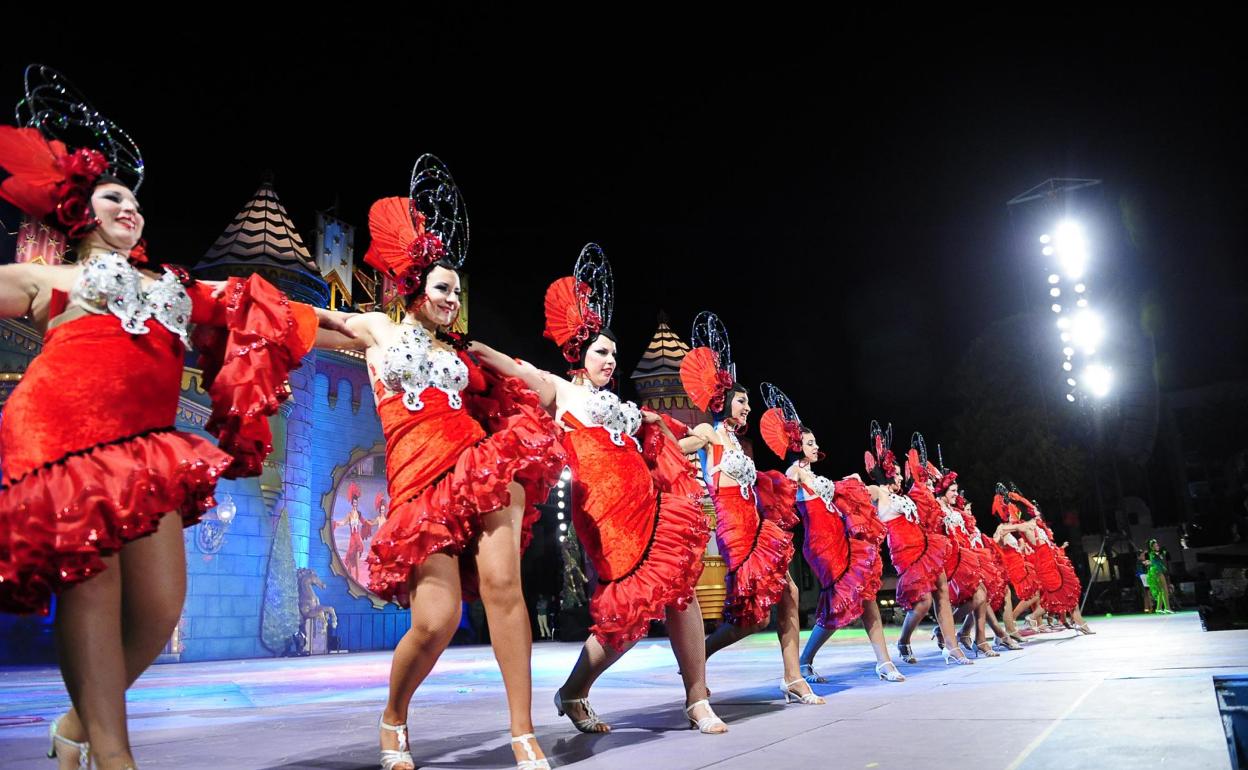 Imagen de archivo de la comparsa Baracoa. Juan Carlos Alonso