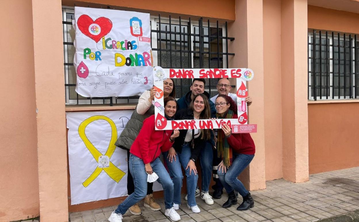 Imagen de ayer en el photocall de la iniciativa.