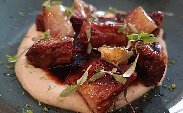 Panceta laqueada. 