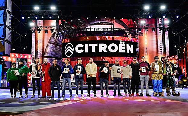 Finalistas del concurso de Murgas del carnaval de Las Palmas de Gran Canaria 2023. 