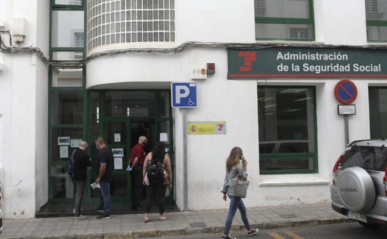 Sede insular de la Seguridad Social. 