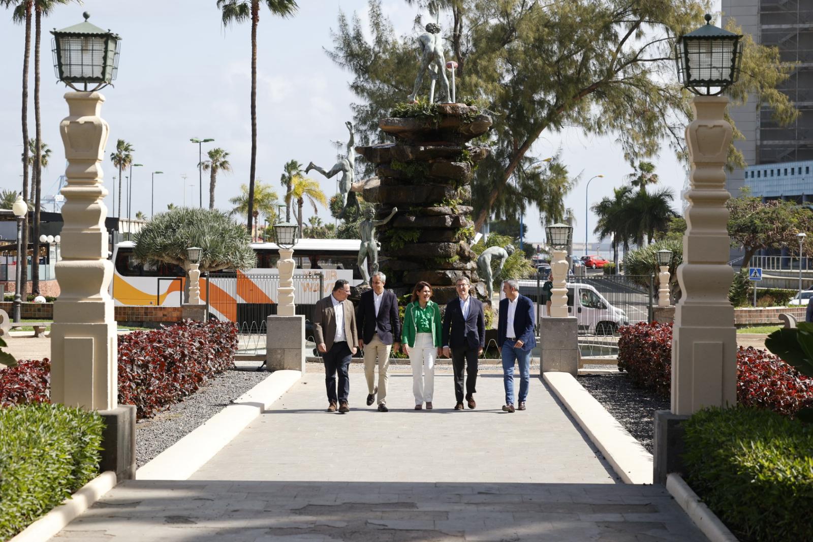 Fotos: Presentación de Jimena Delgado como candidata a la alcaldía de Las Palmas de Gran Canaria
