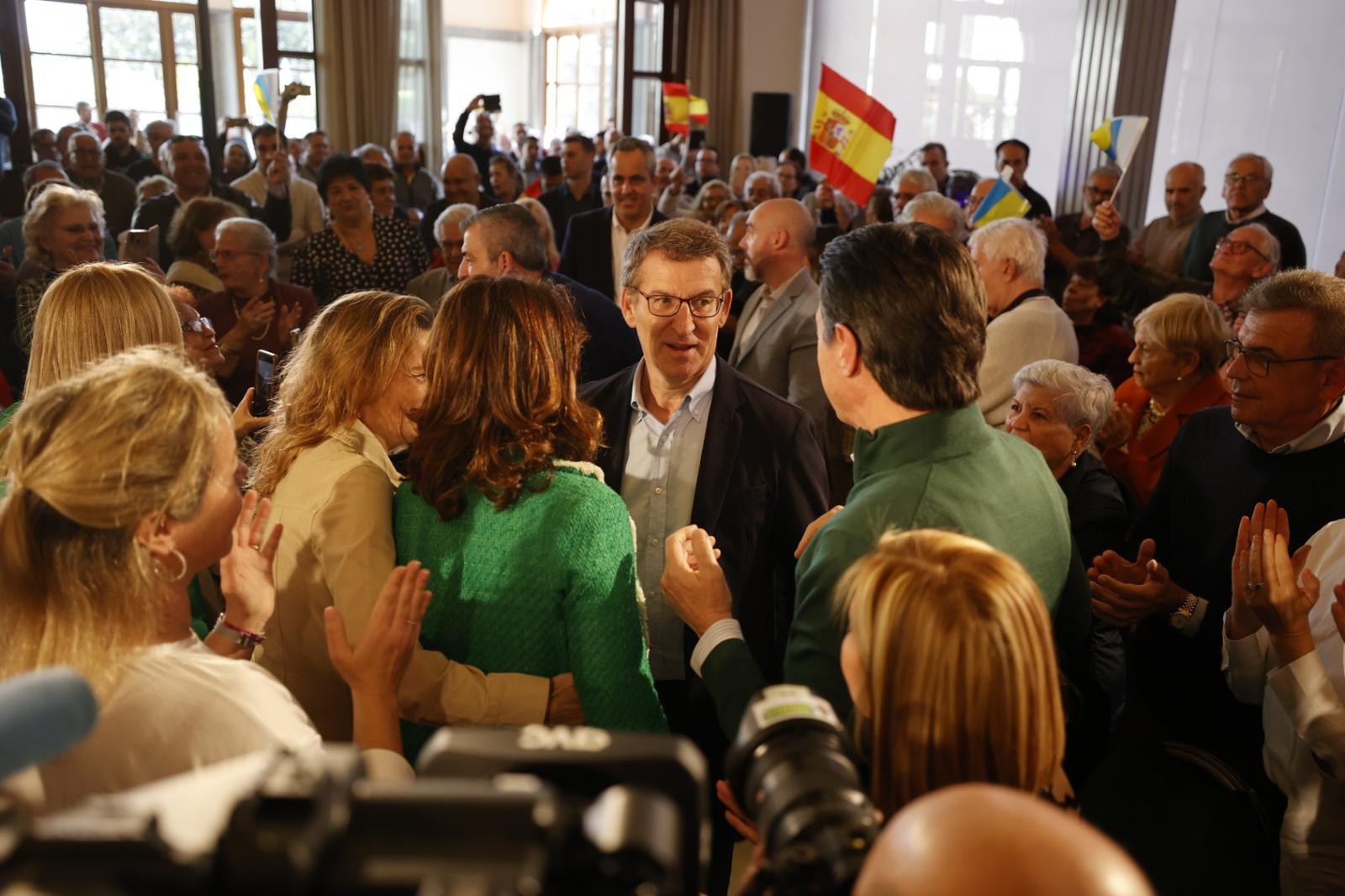Fotos: Presentación de Jimena Delgado como candidata a la alcaldía de Las Palmas de Gran Canaria
