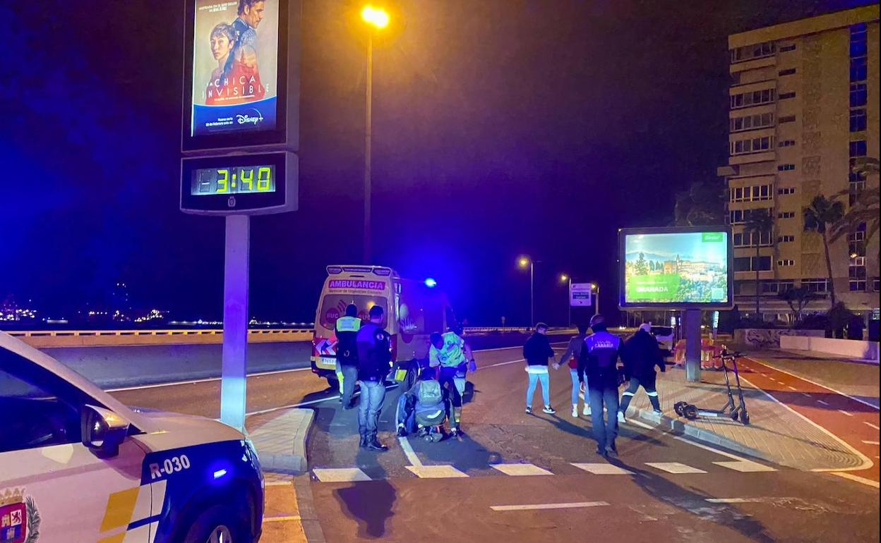 Imagen del siniestro. 