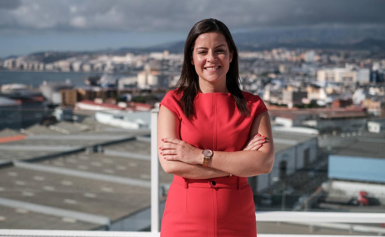 La consejera de Turismo del Gobierno de Canarias, Yaiza Castilla. 