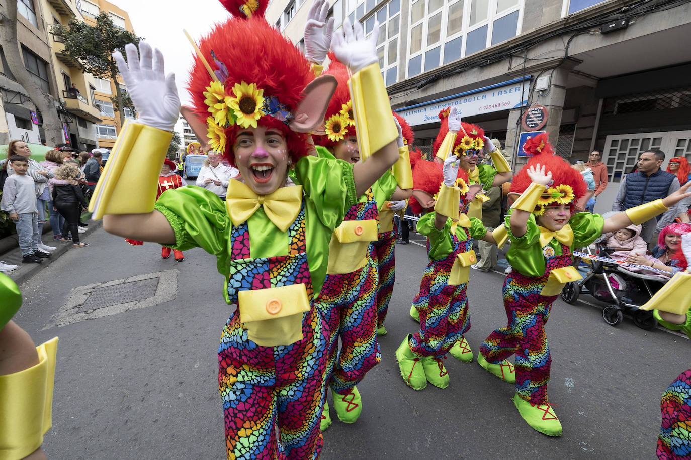 Fotos: Los más pequeños se lo pasaron en grande en la cabalgata infantil