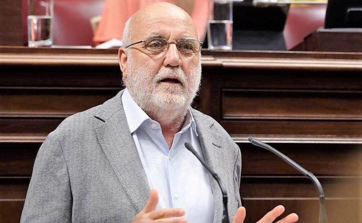 Manuel Marrero, portavoz de Sí Podemos Canarias. 
