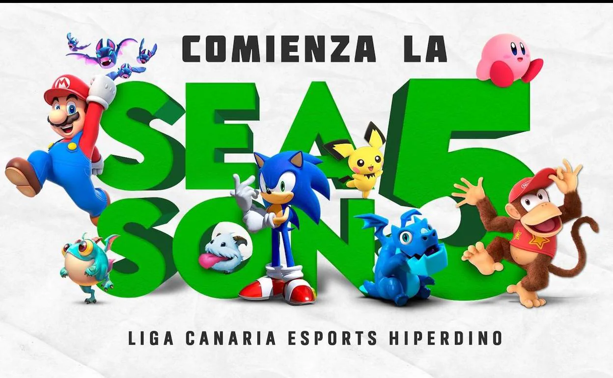 Arranca la temporada 5 de la 'Liga Canaria deEsports HiperDino'