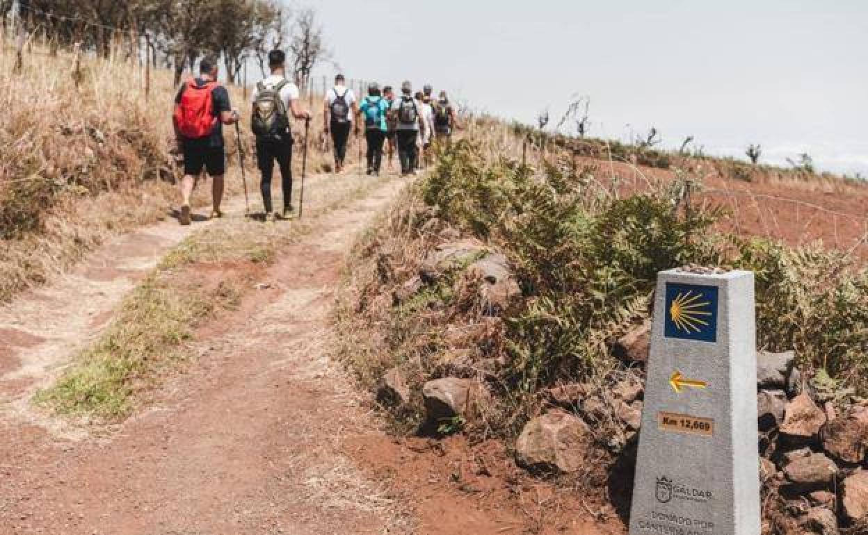 El Camino de Santiago de Gran Canaria sigue ganando adeptos fuera de la isla